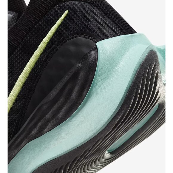 Nike Renew Elevate 3 - Size 8.5 Men Basketball Shoes Black Green DD9304-008 NEW main image 6